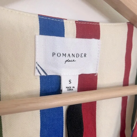 NWT Pomander Place American Striped Kira Mini Dress - Picture 4 of 12